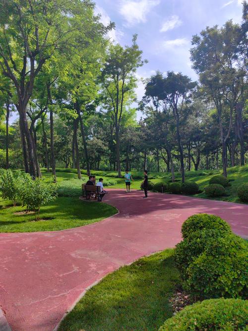 城市公园绿地扩容，市民休闲健身场所增多