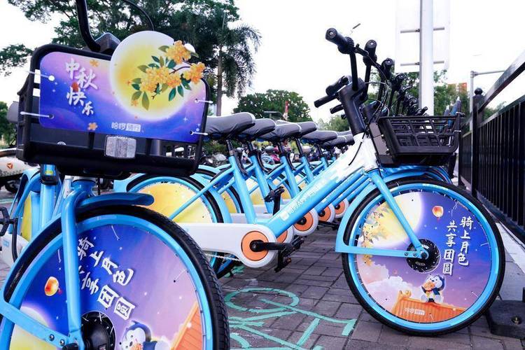 共享单车的新配色，颜值越来越高了